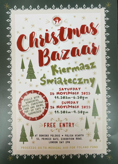 Christmas Bazaar Kensington 2023